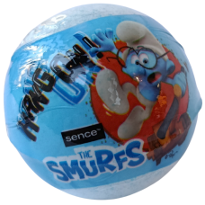 Дитяча бомбочка для ванни блакитна The Smurfs Sence 100g