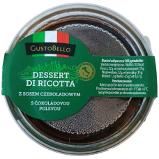 Десерт з рікоттою та шоколадом GustoBello 95g
