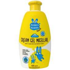 Крем-гель для душу міцелярний для чутливої шкіри з алое Cream Gel Micellar Bubble Bunny 400ml
