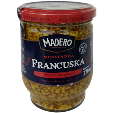 Гірчиця французька Musztarda Francuska Madero 270 g