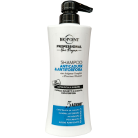 Шампунь проти випадіння та лупи Shampoo Anticaduta&Antiforfora Biopoint 400ml