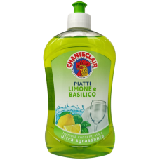Засіб для миття посуду лимон і базилік Piatti Vert ecodetergente Chante clair 500ml