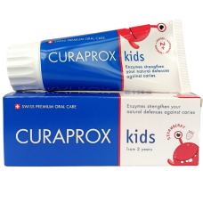 Зубна паста дитяча зі смаком полуниці від 2 років Kids Curaprox 60ml