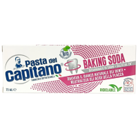 Зубна паста для білизни зубів  Baking soda Pasta del Capitano 75ml