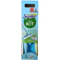 Швабра + 6 волоих серветок Wet Kit Swiffer