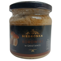Гриби боровики смажені в сметані Biedronka 180g