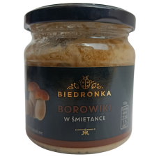 Гриби боровики смажені в сметані Biedronka 180g