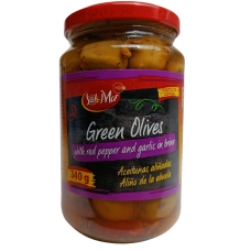 Зелені оливки в стилі гаспачо Sol&Mar 340g