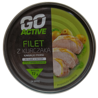 Куряче філе в оливковій олії Filet z Kurczaka Go Active 150g