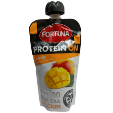 Протеїновий фруктовий мус зі смаком манго, яблука, банана Protein On Fortuna 180g