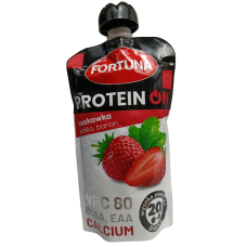 Протеїновий фруктовий мус зі смаком полуниці, яблука, банана Protein On Fortuna 180g