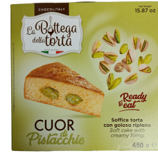 Торт з фісташковим кремом Cuor di Limone La Boteggadella torta 450g