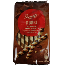 Трубочки вафельні з шоколадним кремом Rurki Bonitki 280g