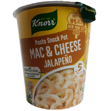 Паста швидкого приготування з сиром і перцем халапеньо Knorr Mac&Cheese 62g