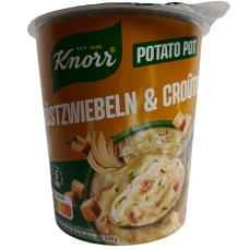 Пюре швидкого приготування зі смаженою цибулею і грінками Knorr 48g