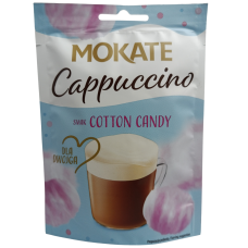 Капучино зі смаком цукрової вати Cappuccino Mokate 40g