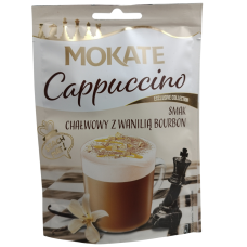 Капучино зі смаком халви та бурбонської ванілі Cappuccino Mokate 25g