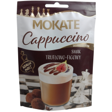 Капучино зі смаком трюфеля та інжиру Cappuccino Mokate 25g