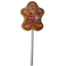 Льодяники на паличці 15шт Lollipops Becky`s Пряниковий чоловік
