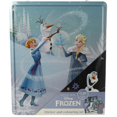 Набір наліпок та розмальовок в ж/б коробці Frozen Disney
