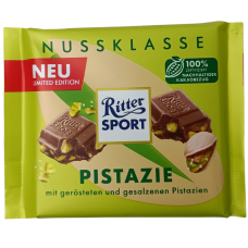 Шоколад Ritter Sport Pistazie з фісташкою 100g