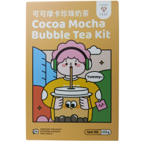 Набір для приготування бабл-чаю зі смаком какао та мокко Tokimeki 255g