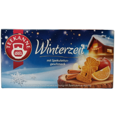 Чай в пакетиках фруктовий з ароматом печива та кориці Winterzeit Teekanne 50g
