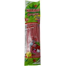 Желейні спагетті полуниця Spaghetti fizz Haribo 200g