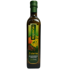 Суміш олій ріпаку, гарбуза та льону Kujawski 500ml