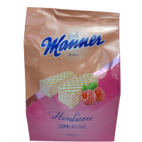 Вафлі з малиновим кремом himbeere Manner 185g