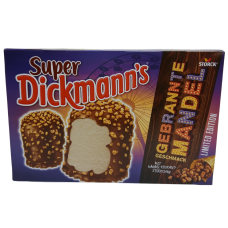 Цукерки суфле в молочному шоколаді з посипкою мигдаллю Super Dickmann's Strock 171g