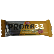 Протеїновий батончик зі смаком ванілі та малини Protein Bar 33% Mister Choc 50g