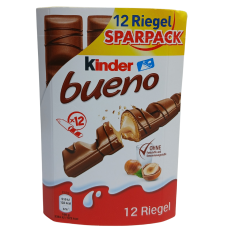 Батончики Буено з молочного шоколаду Kinder Bueno 12 штук