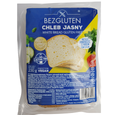 Хліб білий без глютену та лактози Bezgluten Chleb Jasny 230g