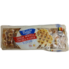 Льєжські вафлі з перловим цукром Luikse wafels gaufres de liege Belgix 10 штук