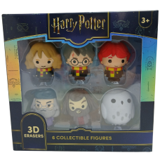 Фігурки колекційні Гаррі Поттер 3D erasers Harry Potter