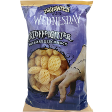 Картопляні повітряні снеки зі смаком сиру Halloween Wednesday 110g