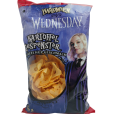 Картопляні повітряні снеки зі смаком кетчупу Halloween Wednesday 100g