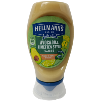 Соус з авокадо та лаймом avocado&limetten style Hellmann's 257.5g