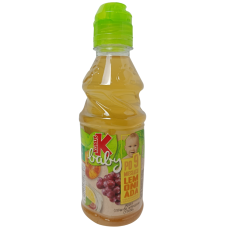 Дитячий лимонад без цукру з яблука,червоного винограду і лимону Kubus baby 300ml