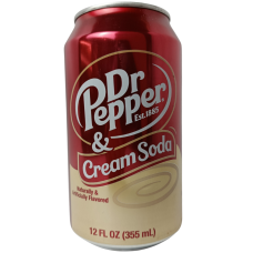 Напій Dr Pepper Cream Soda 355ml
