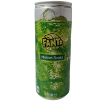 Напій газований зі смаком дині Fanta Melon Soda Китай 250ml