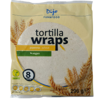 Тортилья пшенична Tortilla Wraps Dijo Fun&Food 296g