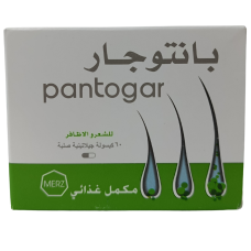 Вітаміни проти випадіння волосся Pantogar 60шт