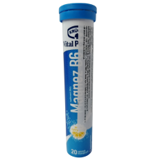 Шипучі таблетки Magnez B6 Vital Power Kruger 20 штук 80g