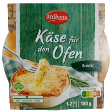 Сир для запікання з зеленню Milbona Kase furden Ofen 180g