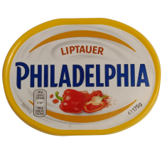 Крем-сир Філадельфія з  паприкою та зеленню Liptauer Philadelphia 175g