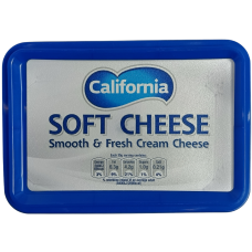 Вершковий крем-сир класичний Soft cheese California 180g