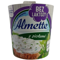 Крем сир з зеленню без лактози Almette smietankovy 150g