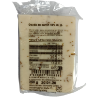 Сир Гауда з кмином 48% m.g. 250g